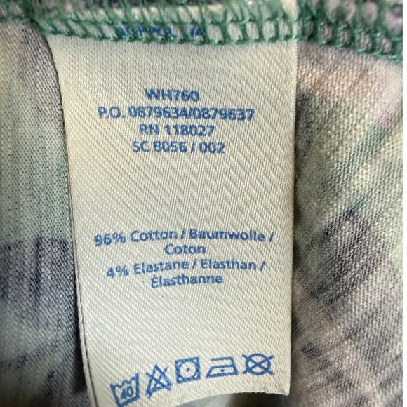 Boden Womens Green Tulip Print Wrap Style Short Sleeve Dress US 4P - Picture 3 of 9